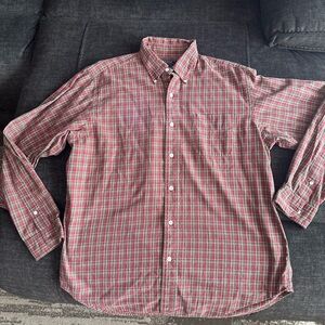 Classic Plaid Button-Up Shirt